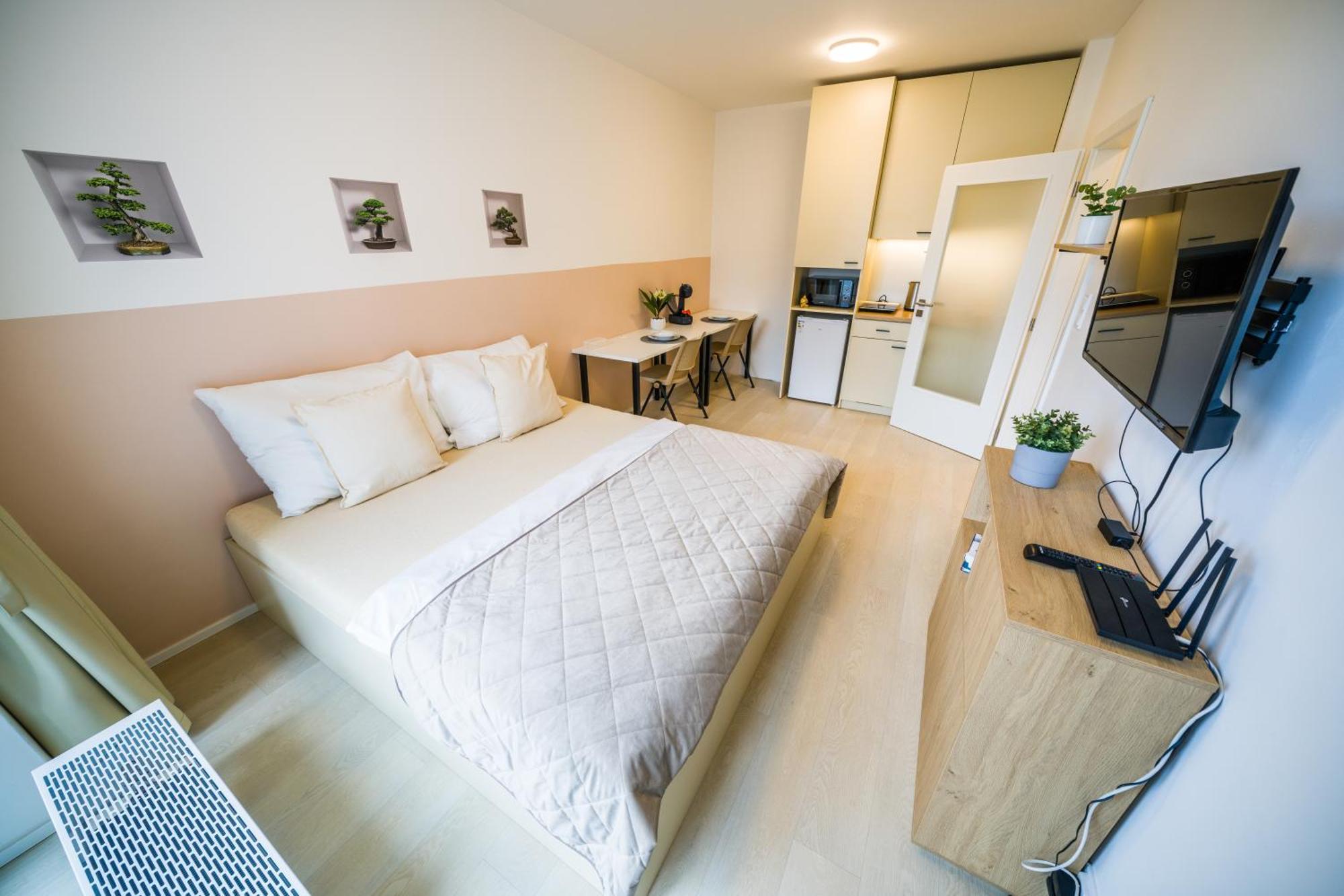 Street Apartments Brno Center Bagian luar foto